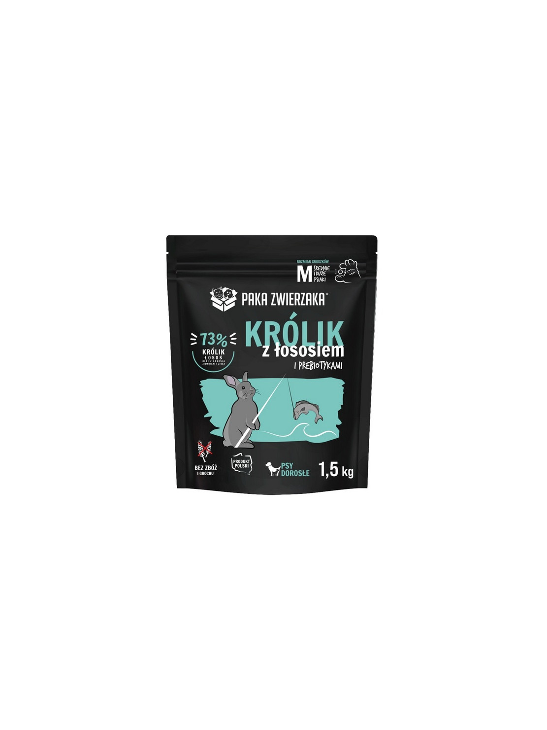 Paka Zwierzaka Seventh Heaven Królik z łososiem M 1,5kg