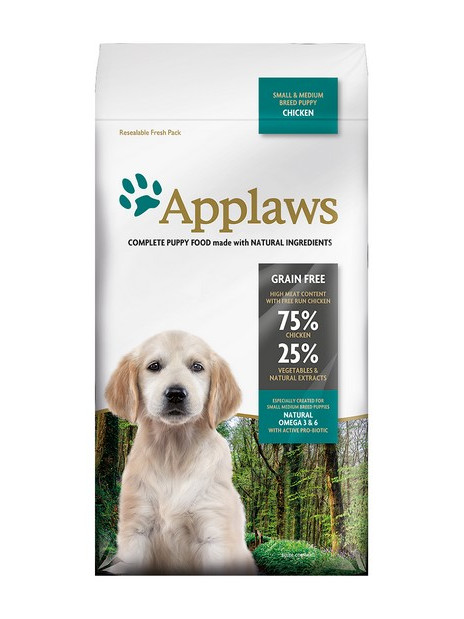 Applaws Puppy Small & Medium Breed Kurczak 2kg