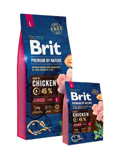 Brit Premium By Nature Junior L Large 3kg