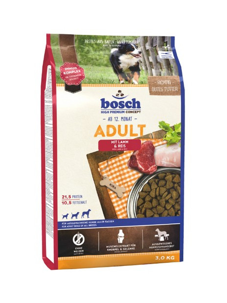 Bosch Adult Lamb & Rice 3kg