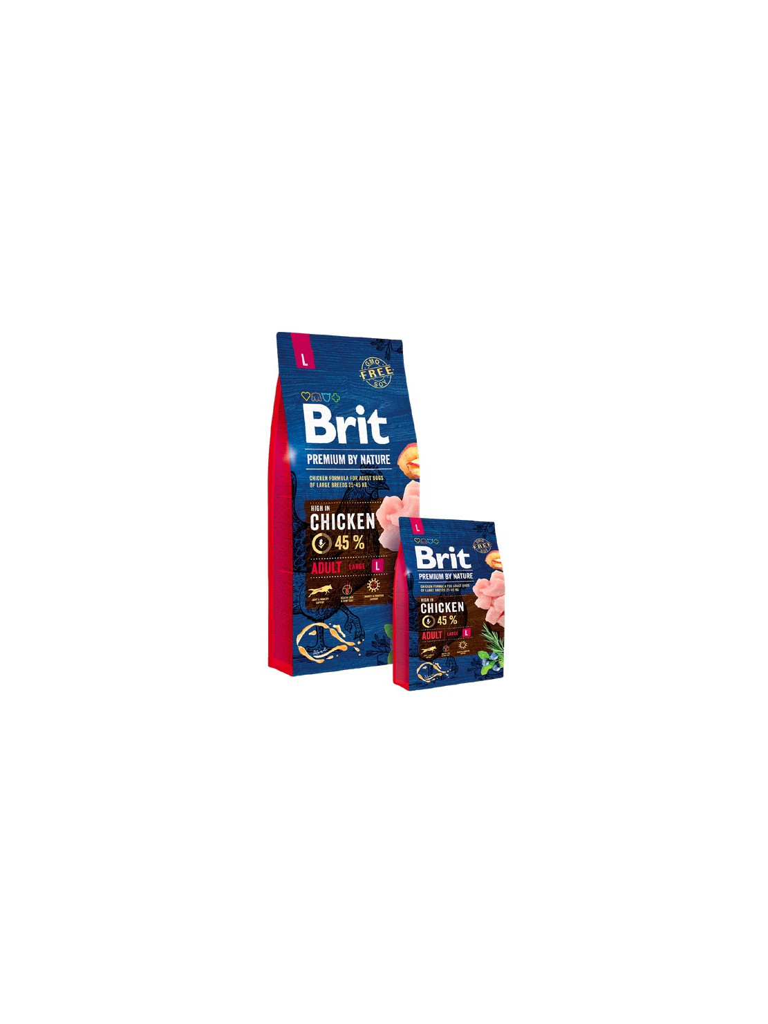 Brit Premium By Nature Adult L Large 3kg