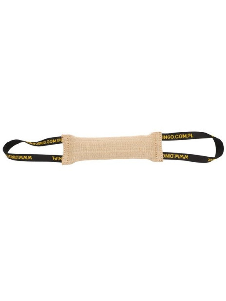Dingo Zabawka dla psa - Szarpak z juty z dwoma uchwytami 40/6cm