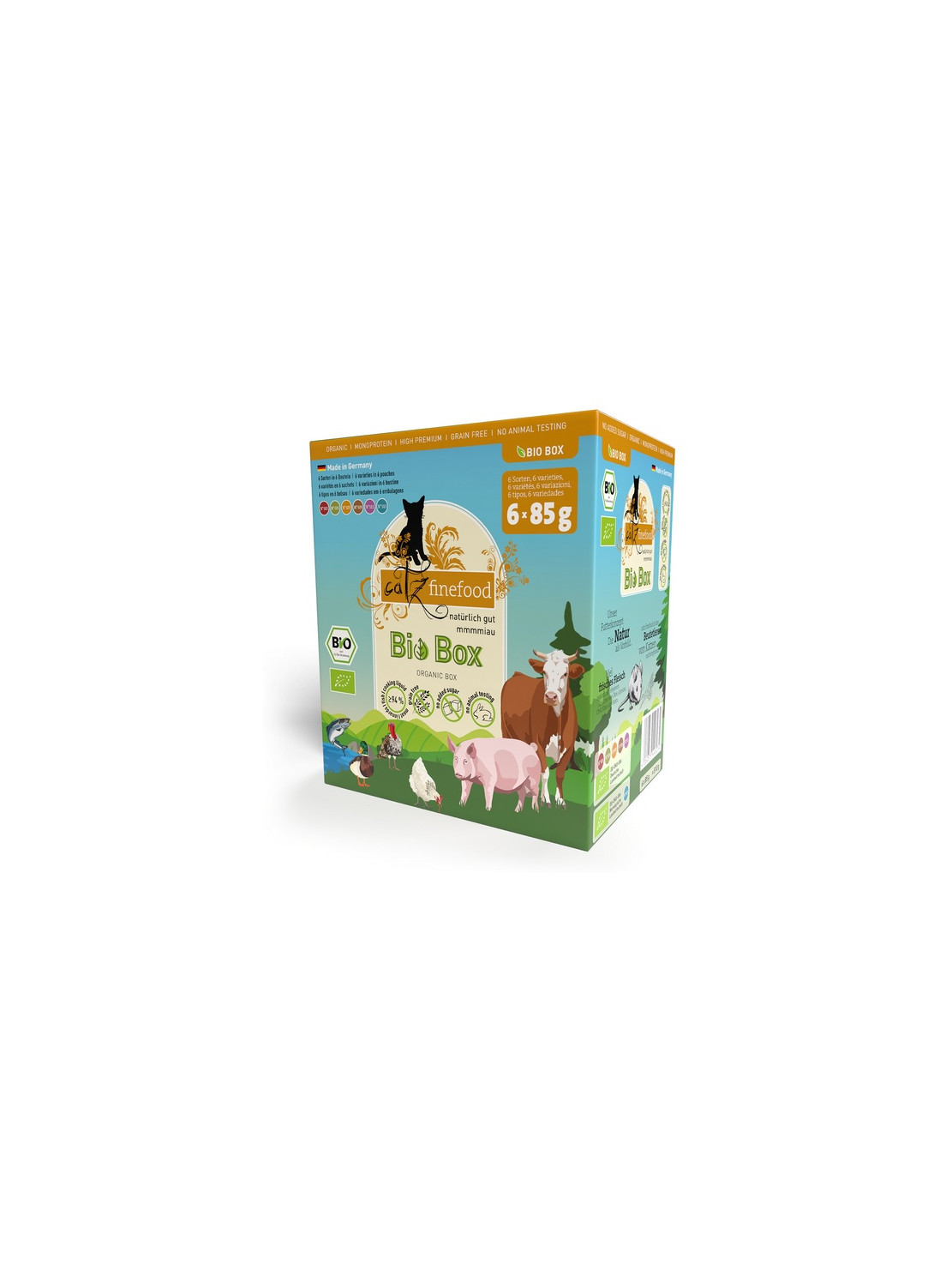 Catz Finefood Bio Multipack I N.503-513 saszetki 6x85g