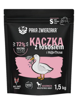 Paka Zwierzaka Seventh Heaven Puppy Kaczka z łososiem 1,5kg