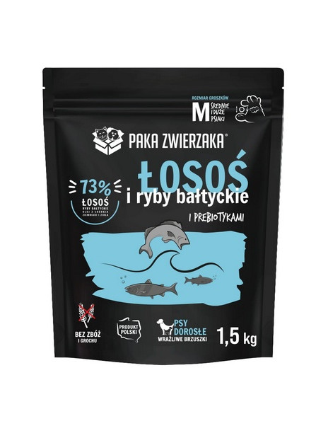 Paka Zwierzaka Seventh Heaven Łosoś z rybami bałtyckimi 1,5kg