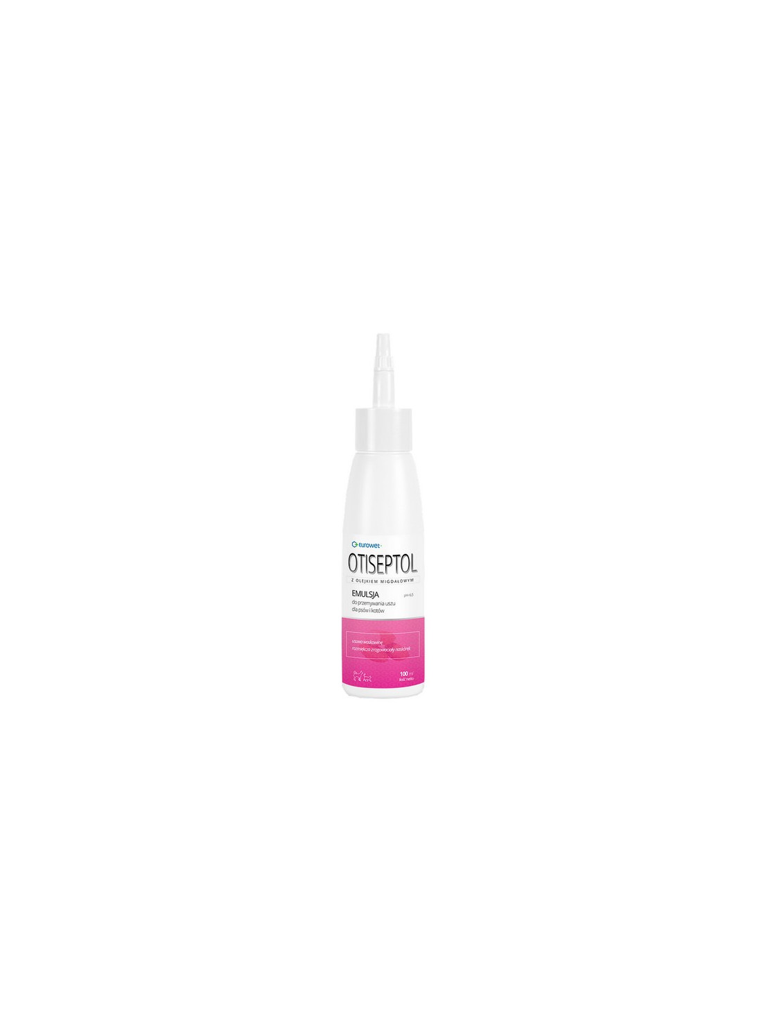 Otiseptol - płyn do przemywania uszu psa i kota 100ml