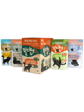 Lucky Lou Lifestage Adult Wild Mix-Box saszetki 6x125g