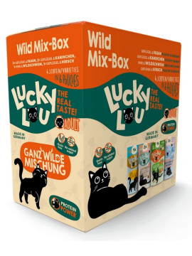 Lucky Lou Lifestage Adult Wild Mix-Box saszetki 6x125g