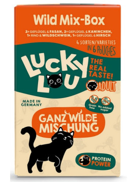 Lucky Lou Lifestage Adult Wild Mix-Box saszetki 6x125g