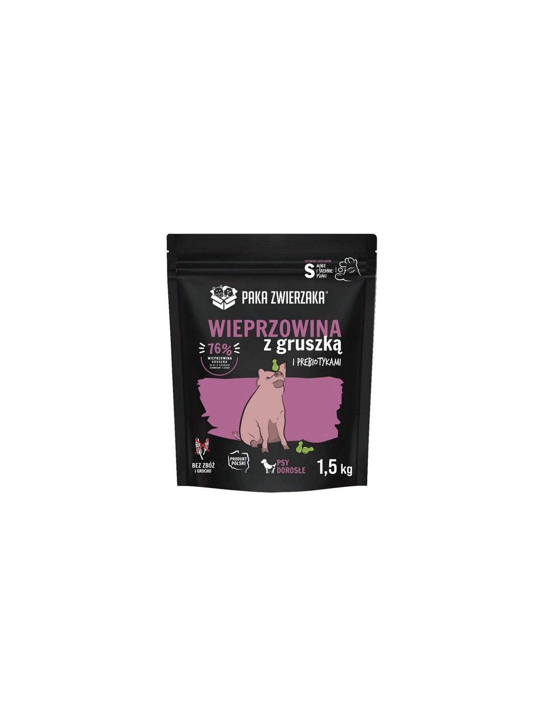 Paka Zwierzaka Seventh Heaven Wieprzowina z gruszką S 1,5kg