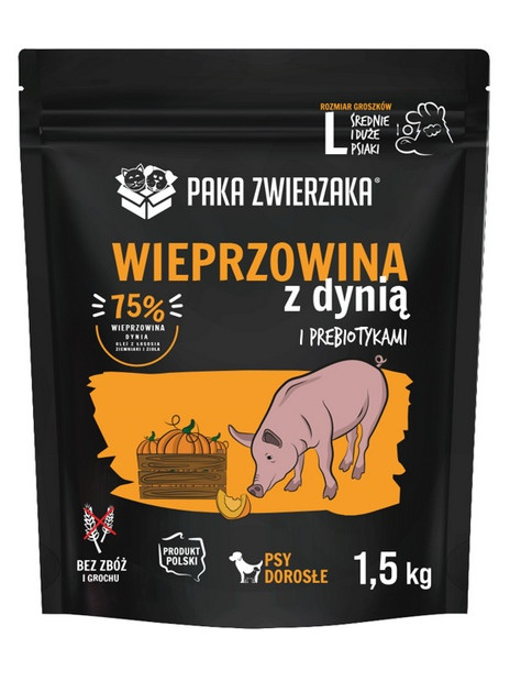 Paka Zwierzaka Seventh Heaven Wieprzowina z dynią L 1,5kg