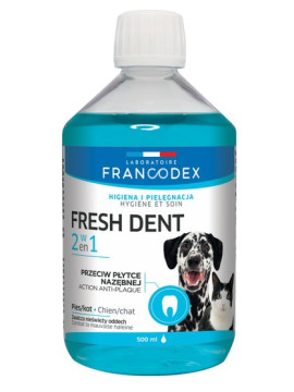 Francodex Fresh Dent płyn do higieny jamy ustnej 500ml [FR179121]