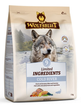 Wolfsblut Dog Limited Ingredients Cold River - pstrąg i bataty 1kg