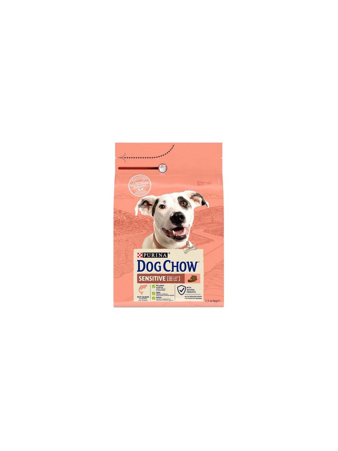 Purina Dog Chow Adult Sensitive Łosoś 2,5kg