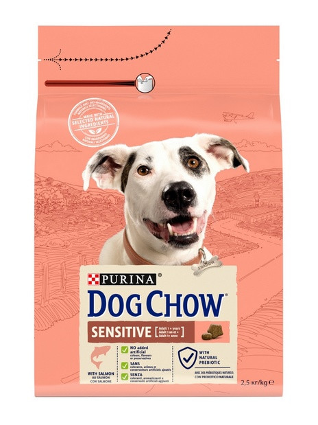 Purina Dog Chow Adult Sensitive Łosoś 2,5kg