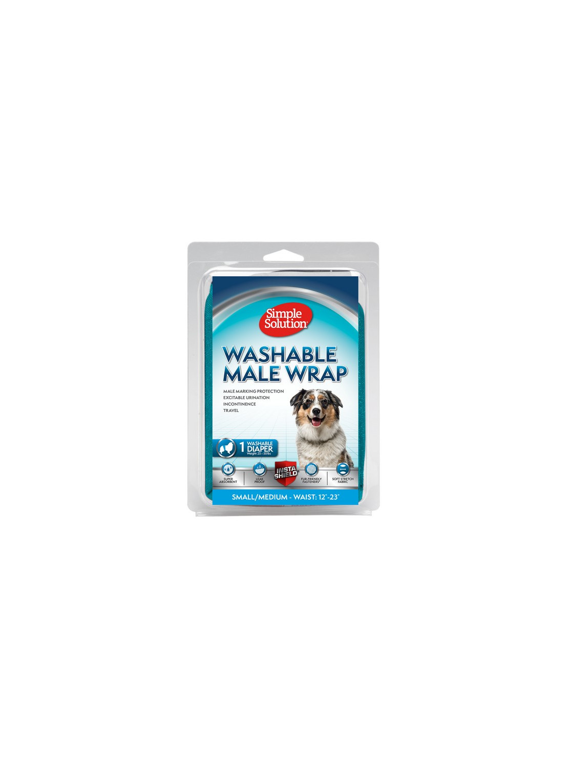Simple Solution Pielucha zmywalna dla psa M 1szt.