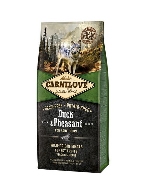 Carnilove Dog Duck & Pheasant Adult - kaczka i bażant 1,5kg
