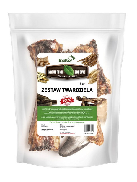 Balto Zestaw gryzaków twardziela 7szt