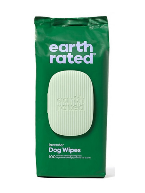 Earth Rated Chusteczki kompostowalne lawendowe 100szt
