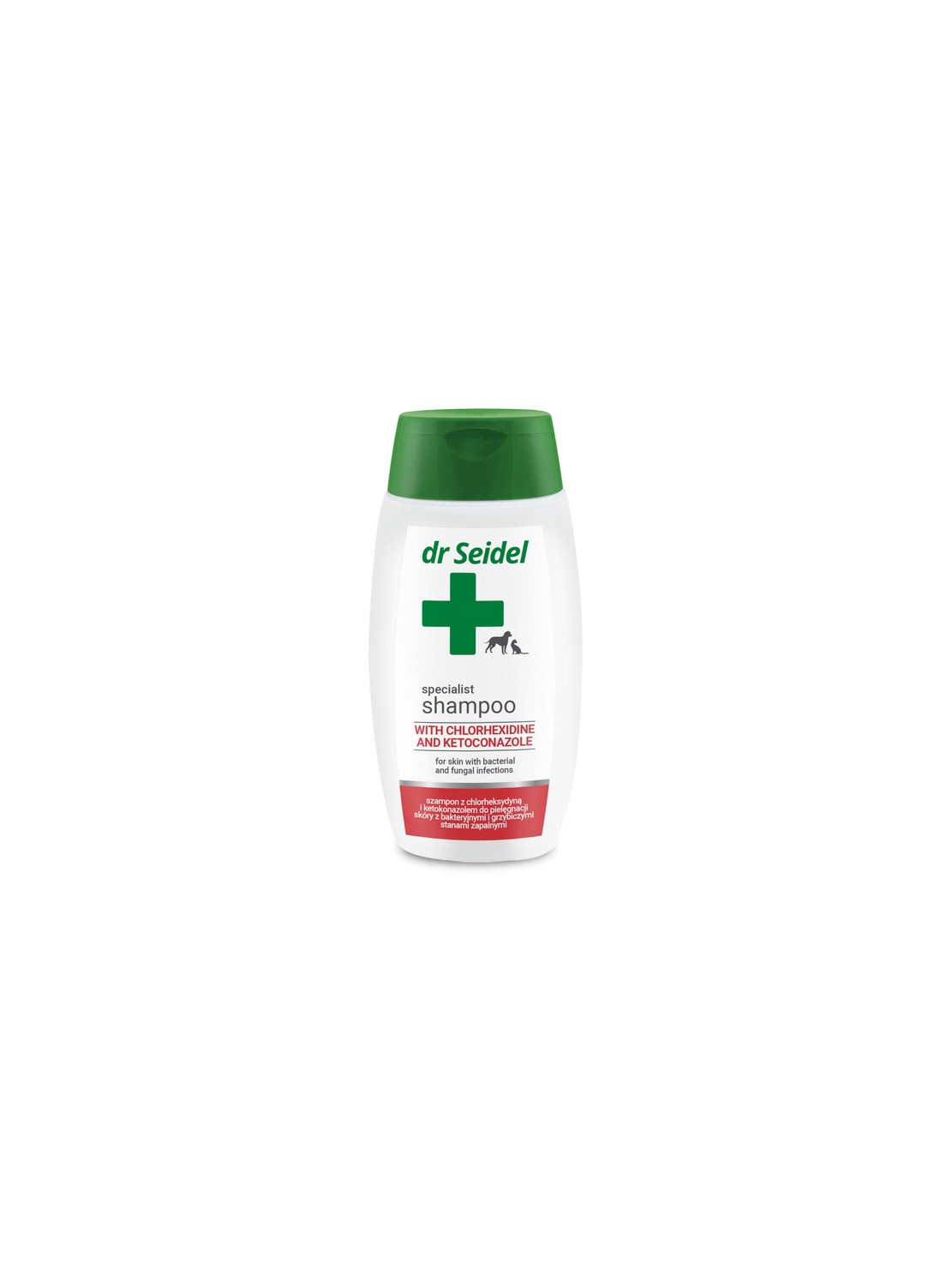 Dr Seidel Szampon z chlorheksydyną i ketokonazolem 220ml