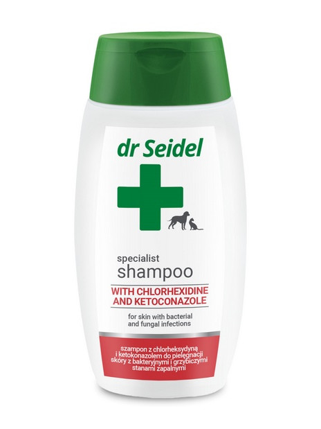 Dr Seidel Szampon z chlorheksydyną i ketokonazolem 220ml