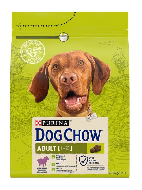 Purina Dog Chow Adult Jagnięcina 2,5kg
