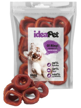 IdeaPet Ringi z kaczką i rybą 500g