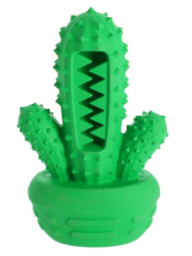 Dingo Zabawka dla psa - Twarda guma TPR - Kaktus 15cm