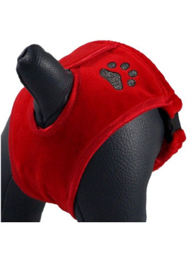 Grande Finale Majtki na cieczkę czerwone Paw rozmiar 0 [M22]