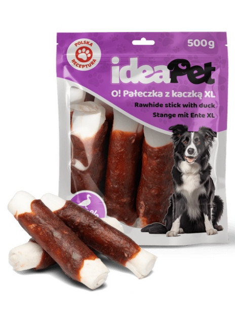 IdeaPet Pałeczka z kaczką XL 500g