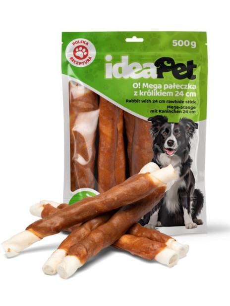 IdeaPet Mega pałeczka z królikiem 500g