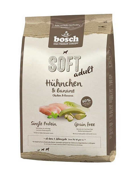 Bosch Soft Adult Kurczak & Banan 1kg