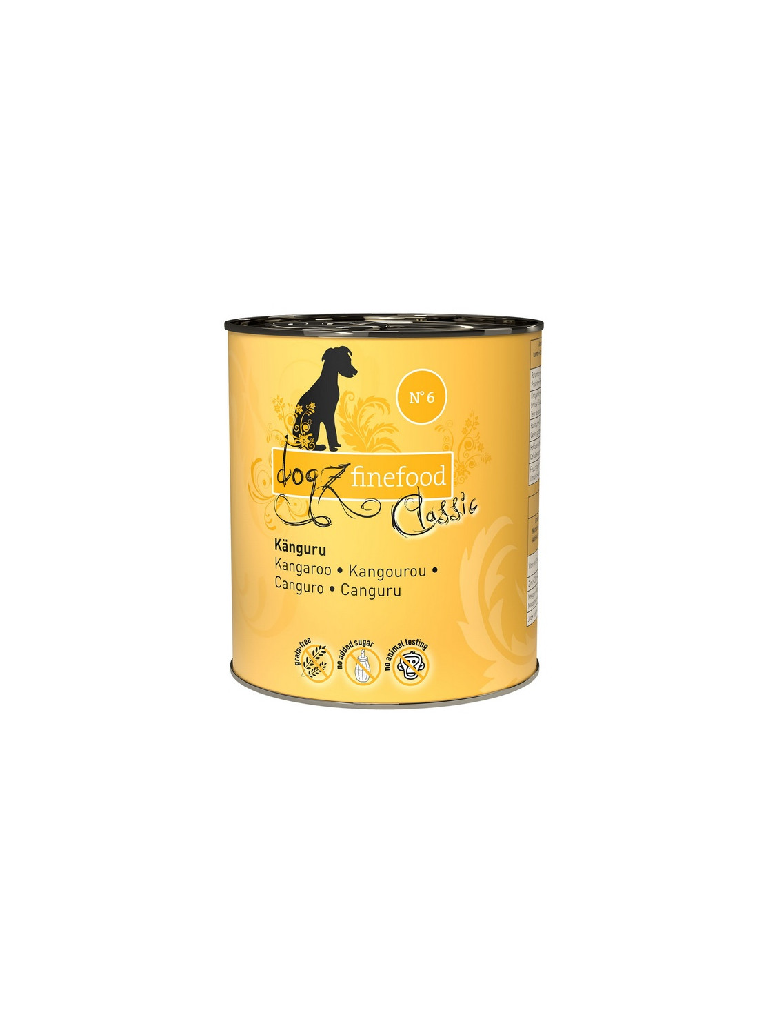 Dogz Finefood Classic N.06 Kangur puszka 800g