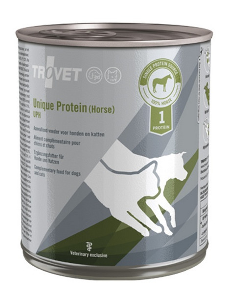 Trovet Unique Protein UPH Konina dla psa i kota puszka 800g