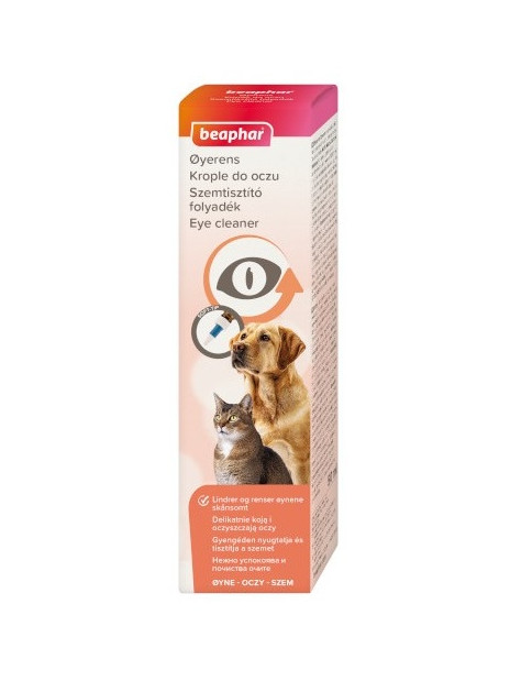 Beaphar Oftal Eyewater - krople do pielęgnacji oczu 50ml