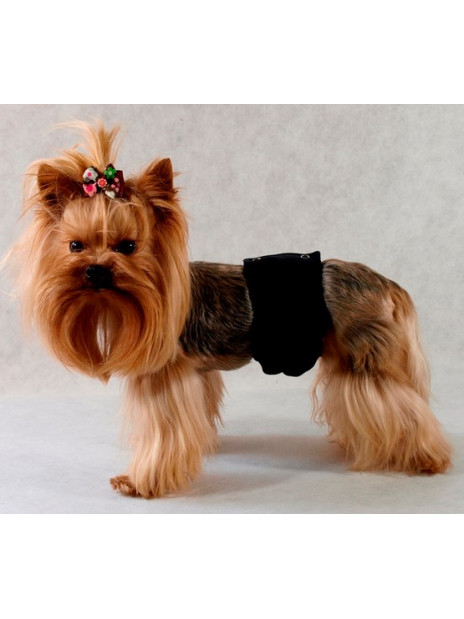 Grande Finale Pampas czarny - majtki dla samca rozmiar 1 [PA1/1]