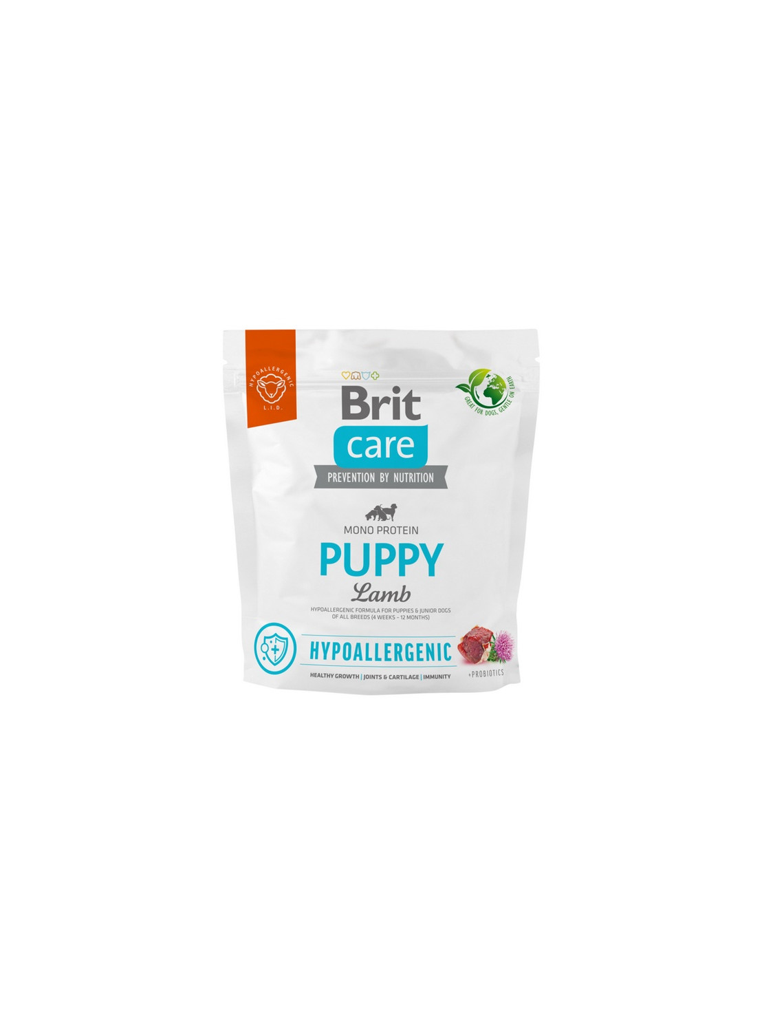 Brit Care Hypoallergenic Puppy Lamb 1kg