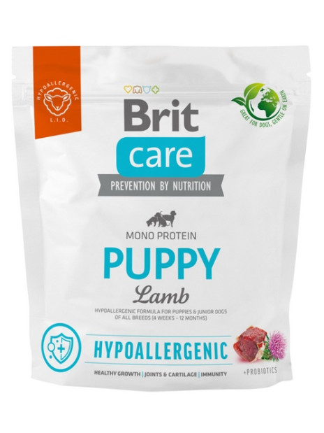 Brit Care Hypoallergenic Puppy Lamb 1kg