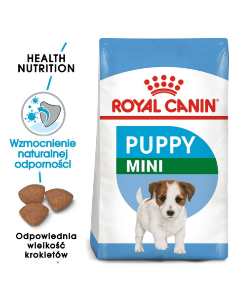 Royal Canin Mini Puppy karma sucha dla szczeniąt, od 2 do 10 miesiąca życia, ras małych 800g