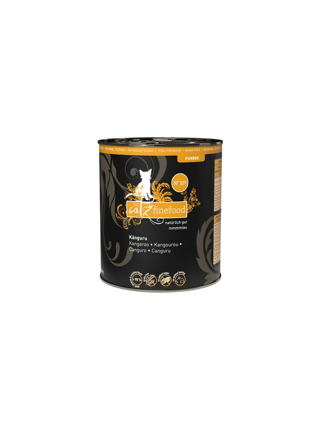Catz Finefood Purrrr N.107 Kangur puszka 800g