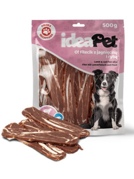 IdeaPet Fileciki z jagnięciną i rybą 500g