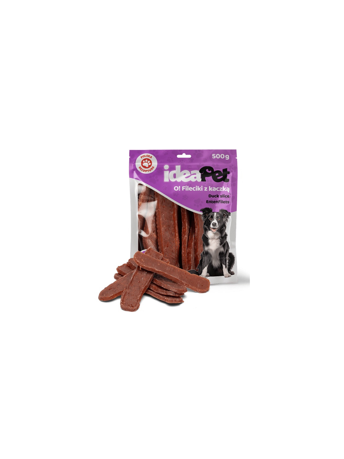 IdeaPet Fileciki z kaczką 500g